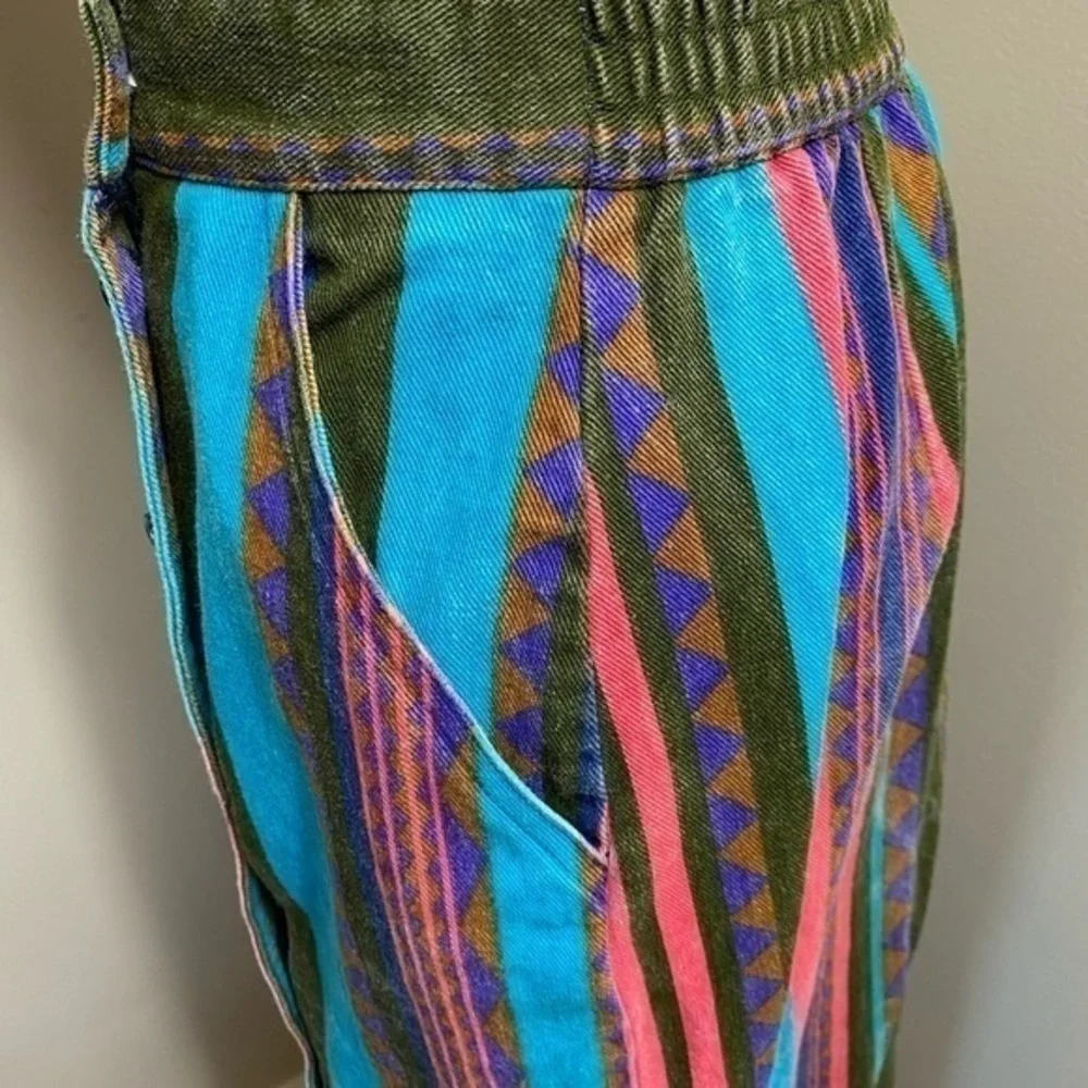 90s western denim skirt